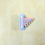 Wall Mounted Foldable Towel Holder Rack (1 Pc) - Image 6