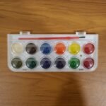 12 Shade Compact Watercolour Paint Set 1 Set - Image 9