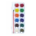 12 Shade Compact Watercolour Paint Set 1 Set - Image 5
