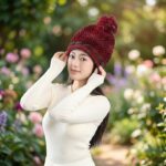 Cute Winter Woolen Knitted Caps for Men & Women (1 Pc, Mix Design) - Image 3