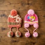 Cute Kids Winter Woolen Ear Flap Cap with Pom Pom (1 Pc, Mix Design) - Image 7