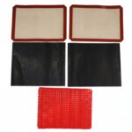 Multipurpose Non-Stick Silicone Baking Mat Set (5 Pc) - Image 5