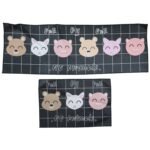 Printed Anti Slip Floor Mat Set (2 Pc, Mix Design & Size) - Image 6