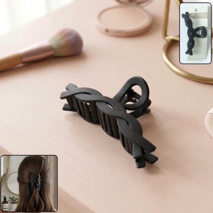 Stylish Twist Design Hair Claw Clip (1 Pc)