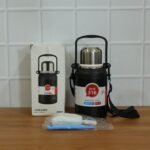 Premium Vacuum Insulated Stainless Steel Bottle Cup with Handle (900ML Approx) - Image 9