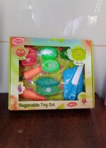 Realistic slice-able fruits and vegetables cut in 2 part play toy set - Image 9