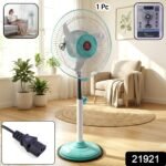 12V DC Hybrid Pedestal Table Fan (Adapter Not Include) - Image 2
