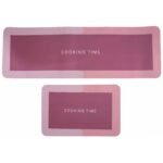 Premium Anti Slip Kitchen Floor Mat Set (2 Pc, 120x38 Cm + 58x38 Cm) - Image 5