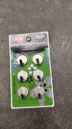 Self Adhesive Wall Hooks Set (6 Pc, Mix Design) - Image 11