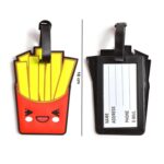 Cute French Fries Design Travel Identification Luggage Bag Tag - Image 6