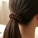 Soft Stretchable Telephone Wire Style Hair Bands Set (1 Pc) - Image 5