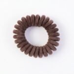 Soft Stretchable Telephone Wire Style Hair Bands Set (1 Pc) - Image 4