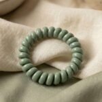Soft Stretchable Telephone Wire Style Hair Bands Set (1 Pc) - Image 3