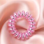 Soft Stretchable Telephone Wire Style Hair Bands Set (1 Pc, Mix Color) - Image 3