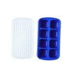 Multipurpose Square Ice Cube Tray with Lid (1 Pc, 17x9 Cm, 8 Grid) - Image 4