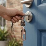 Heavy Duty Stainless Steel Key Holder with Dual Ring Carabiner Clip 1 Pc - Image 3