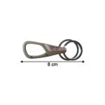 Premium Heavy Duty Metal Key Holder with Locking Carabiner Clip (1 Pc) - Image 6