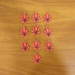 Basketball Design Bag Charm Keychain Set (10 Pc) - Image 7