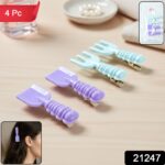 Cute Mini Tool-Shape Decorative Hair Clips (4 Pc)