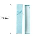 Premium Long Rectangular Jewelry Gift Box with Elegant Ribbon (1 Pc) - Image 6