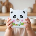 Panda Design Kids Lunch Box with Separate Compartments (1Set) - Image 5