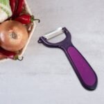 Supermom Dual Tone Peeler with Ultra Sharp Stainless Steel Blade (1 Pc) - Image 7