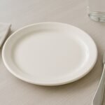 Plastic Round Dinner / Serving Plate – 23 cm (1 Pc) - Image 6