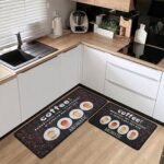 Printed Anti Slip Floor Mat Set (2 Pc, Mix Design & Size) - Image 10