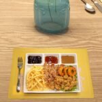 Plastic 4-Compartment Rectangular Meal Serving Tray / Plate (1 Pc / White) - Image 3