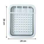 Foldable Plastic Dish Drying Rack (1 Pc) - Image 6