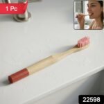 Eco Friendly Bamboo Toothbrush with Soft Bristles (1 Pc) - Image 2
