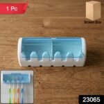 Wall Mounted Toothbrush Holder with Protective Cover (1 Pc) - Image 2