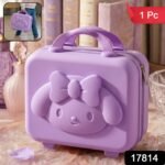Kids Bear-Shaped Hard Shell Storage Carry Case with Handle (Mix Design) - Image 2