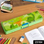 Cute Animal-Themed Kids Pencil Compass with Secure Lid (1 Pc) - Image 2