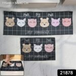 Printed Anti Slip Floor Mat Set (2 Pc, Mix Design & Size) - Image 2