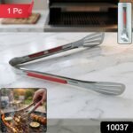 Stainless Steel Multi Purpose Kitchen Tongs with Anti Slip Grip (1 Pc) - Image 2