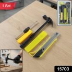 Mini Hardware Tool Kit with Hammer, Screwdriver & Cutter Set - Image 2