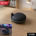 Compact Hard Shell Earphone Carrying Case with Zipper Closure (1 Pc) - Image 2