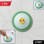 Cute Duck Design Silicone Sink Drain Stopper with Suction Base 1 Pc - Image 2