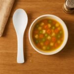 Plastic Soup Spoon – Deep Bowl (1 Pc / White) - Image 4