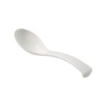 Plastic Soup Spoon – Deep Bowl (1 Pc / White) - Image 5