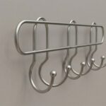 Premium Wall Mounted Metal Multi Hook Rack (1 Pc) - Image 3