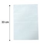 Transparent Plastic Zip Lock Bag (1 Pc, 33x23 Cm) - Image 6