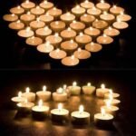 Festival Decorative - LED Tealight Candles, Diwali (White, 24 Pcs) - Image 3