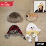 Winter Warm Woolen Cap and Lightweight Summer Fashion Cap (1 Pc, Mix Random Design) - Image 2