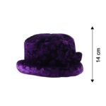 Premium Velvet Designer Bucket Hat Cap for Women (1 Pc) - Image 6