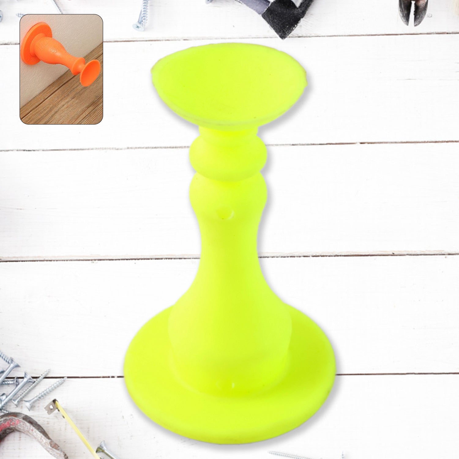Neon Yellow Washing Machine Door Holder, Washing Machine Door Stopper (1 Pc)