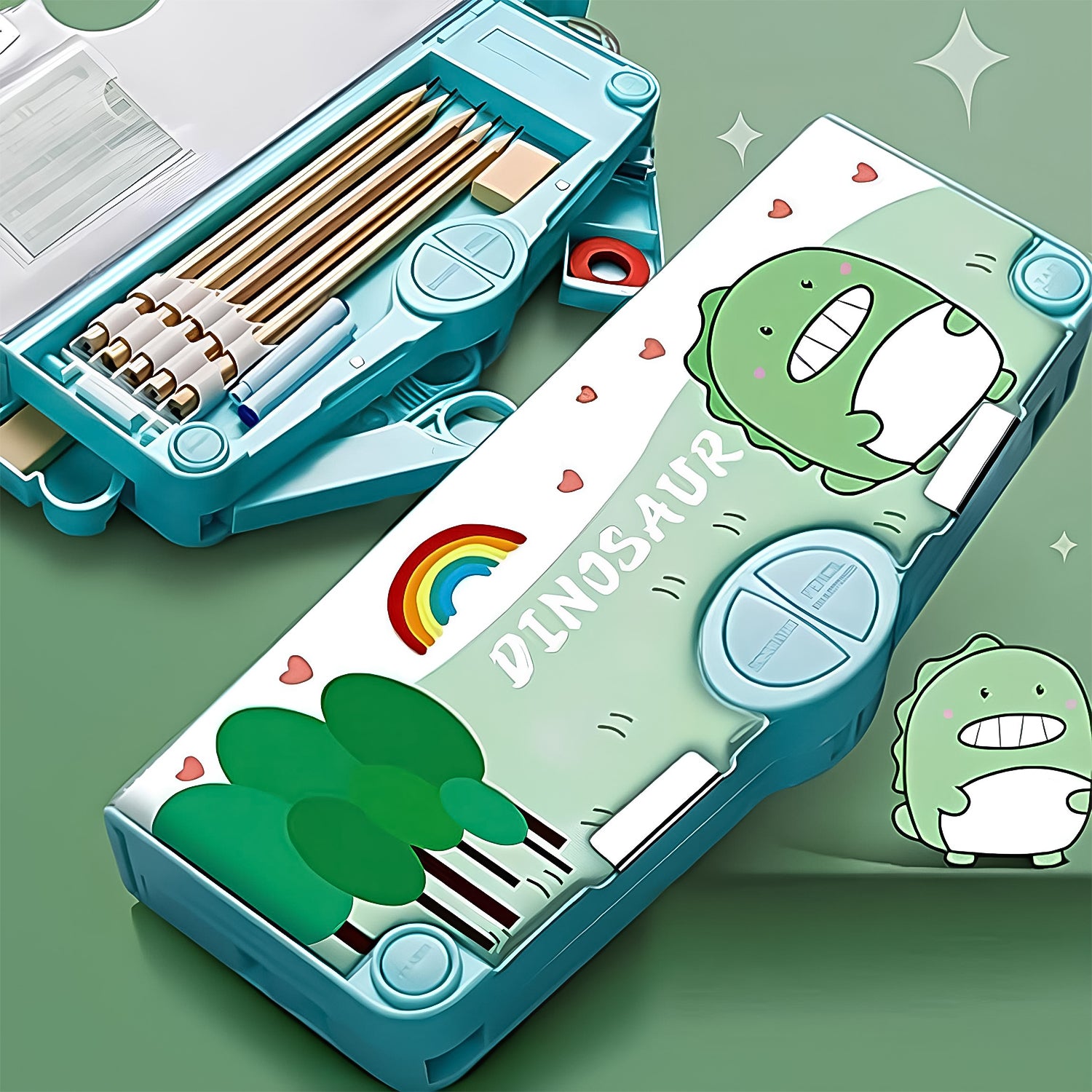 Multifunctional Pencil Box for Kids (Magnetic, Pop-Up)