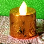 LED Tea Light Electrical Candles / Diya – Plastic Candle Lights (24 Pc Set) - Image 3