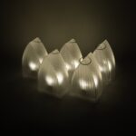 LED Flameless Decorative Lantern Lights - (5 Pc / Set) - Image 3
